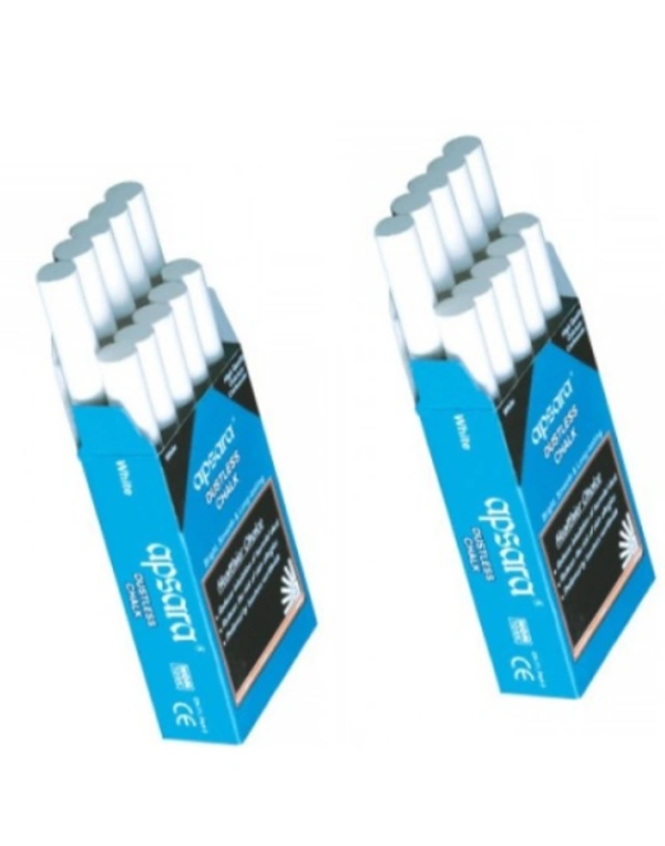 Apsara White Chalk (Pack of 10 pcs)